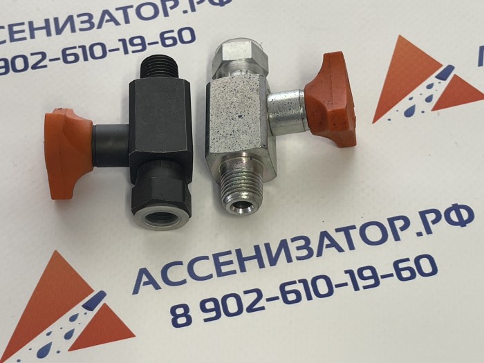 КРАН ДЛЯ МАНОМЕТРА MINIPRESS ES 180 (G1/4") (ПРЯМОЙ)