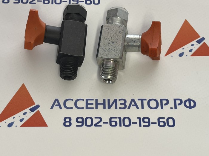 КРАН ДЛЯ МАНОМЕТРА MINIPRESS ES 180 (G1/4") (ПРЯМОЙ)