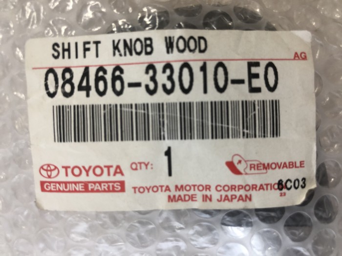 Ручка КПП TOYOTA CAMRY V40 Дерево Кожа 0846633010E0