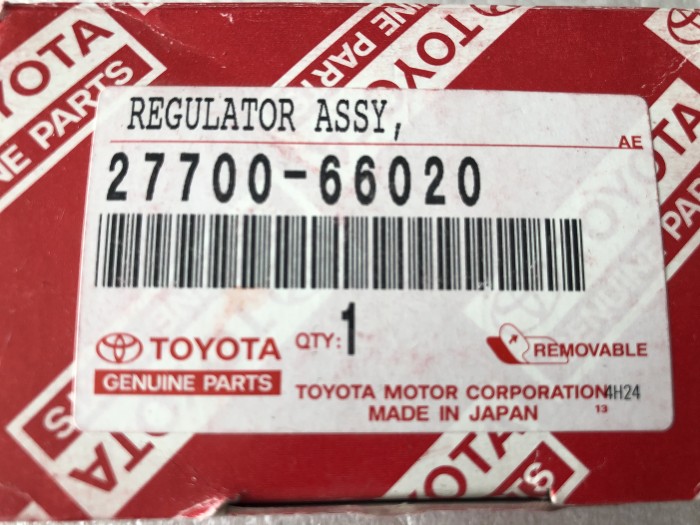 Регулятор напряжения TOYOTA 2770066020