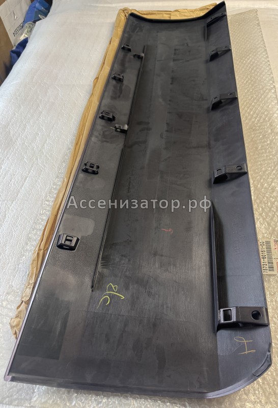 Молдинг двери передней правой Toyota Land Cruiser Prado 7573160161D0 J120